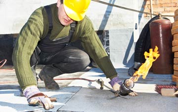 Heckfield Green flat roof construction