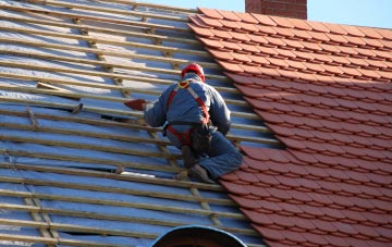 roof tiles Heckfield Green, Suffolk